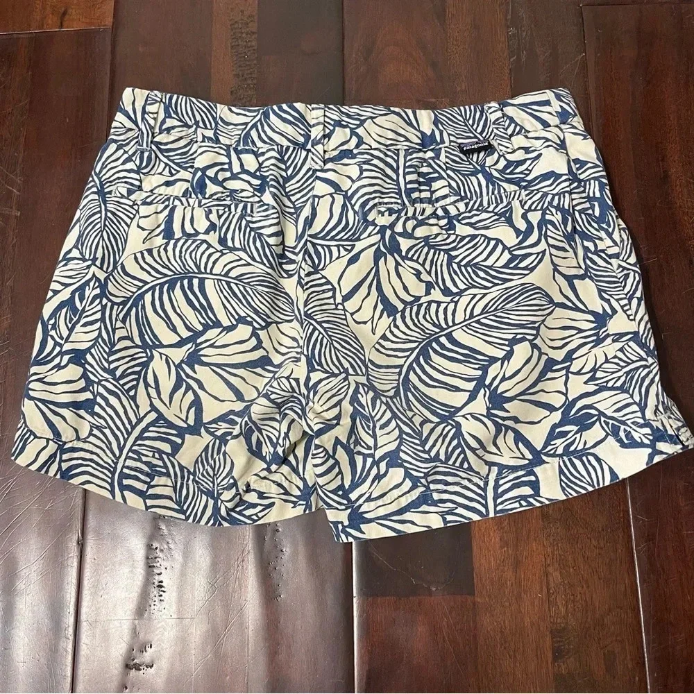 PATAGONIA | Stretch All-Wear Tropical Leaf Print Shorts 4